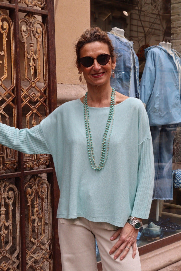 JERSEY LIDIA TURQUESA