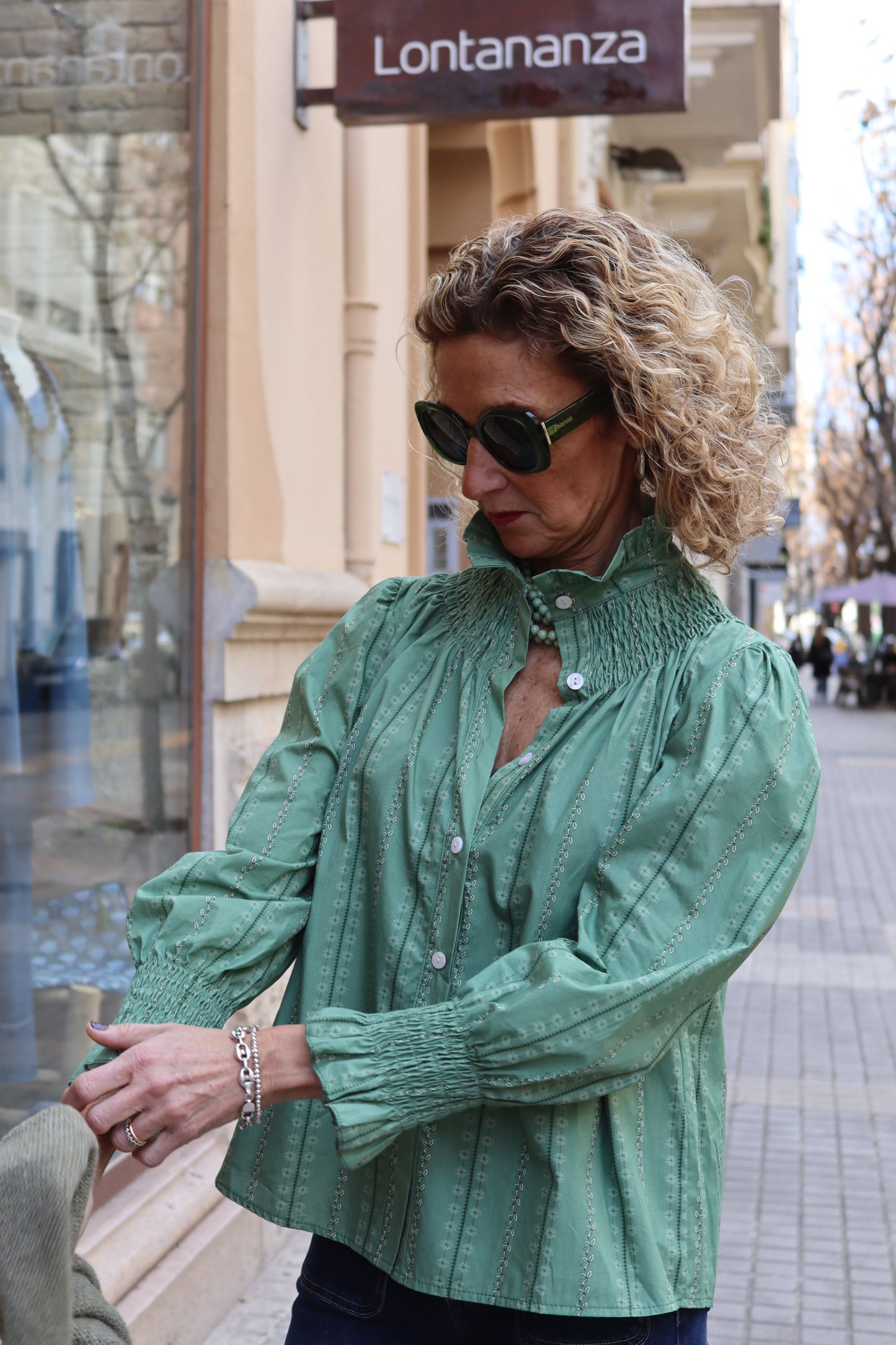 CAMISA CARLOTA VERDE