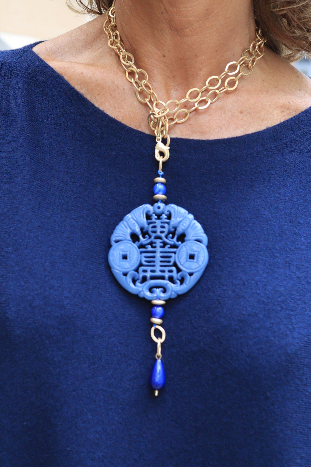 COLLAR JAIPUR AZUL