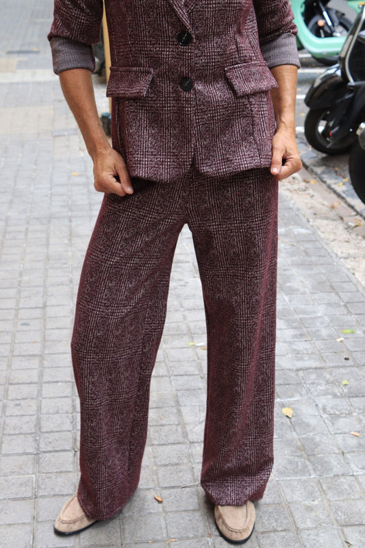 PANTALÓN VEGA BURDEOS