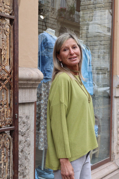 JERSEY LIDIA PISTACHO