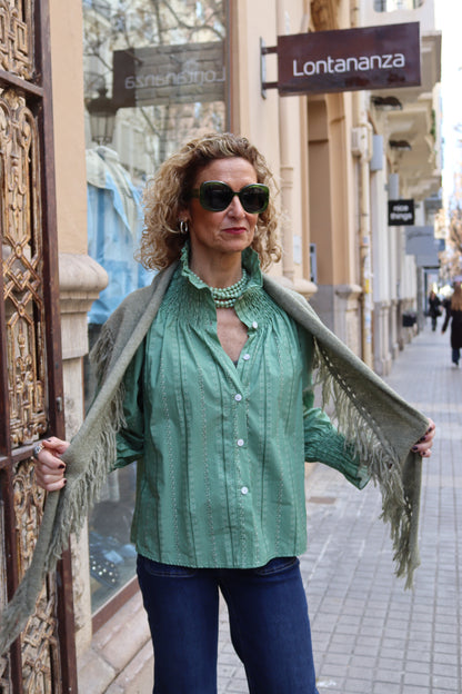 CAMISA CARLOTA VERDE