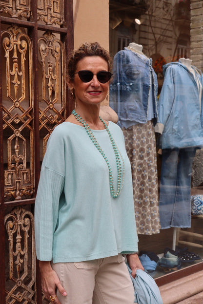 JERSEY LIDIA TURQUESA