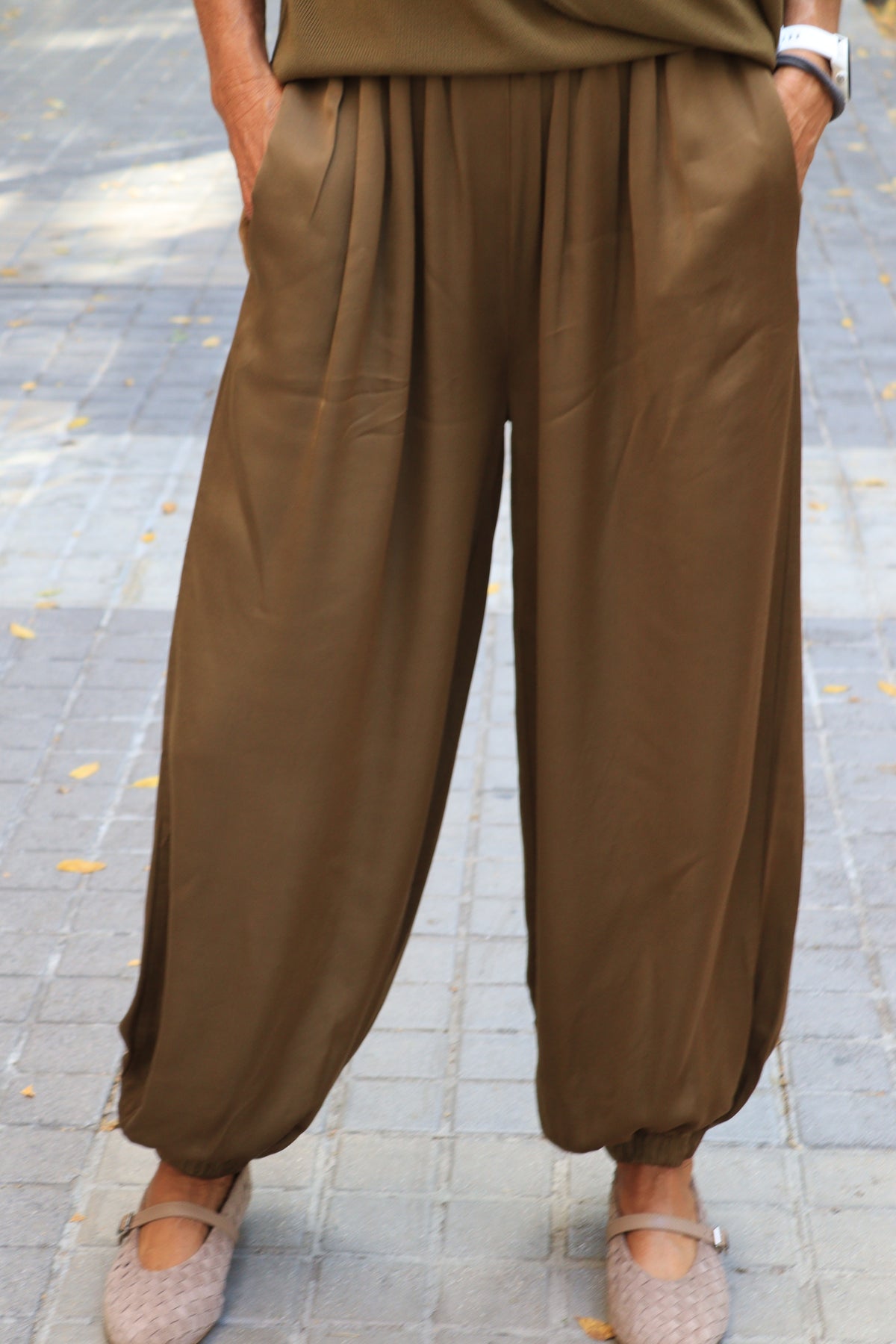 PANTALON BOMBACHO MONACO VERDE