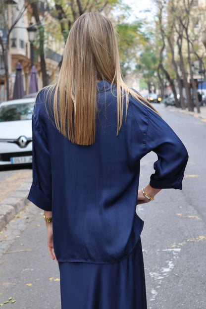 MONACO NAVY BLUE SHIRT