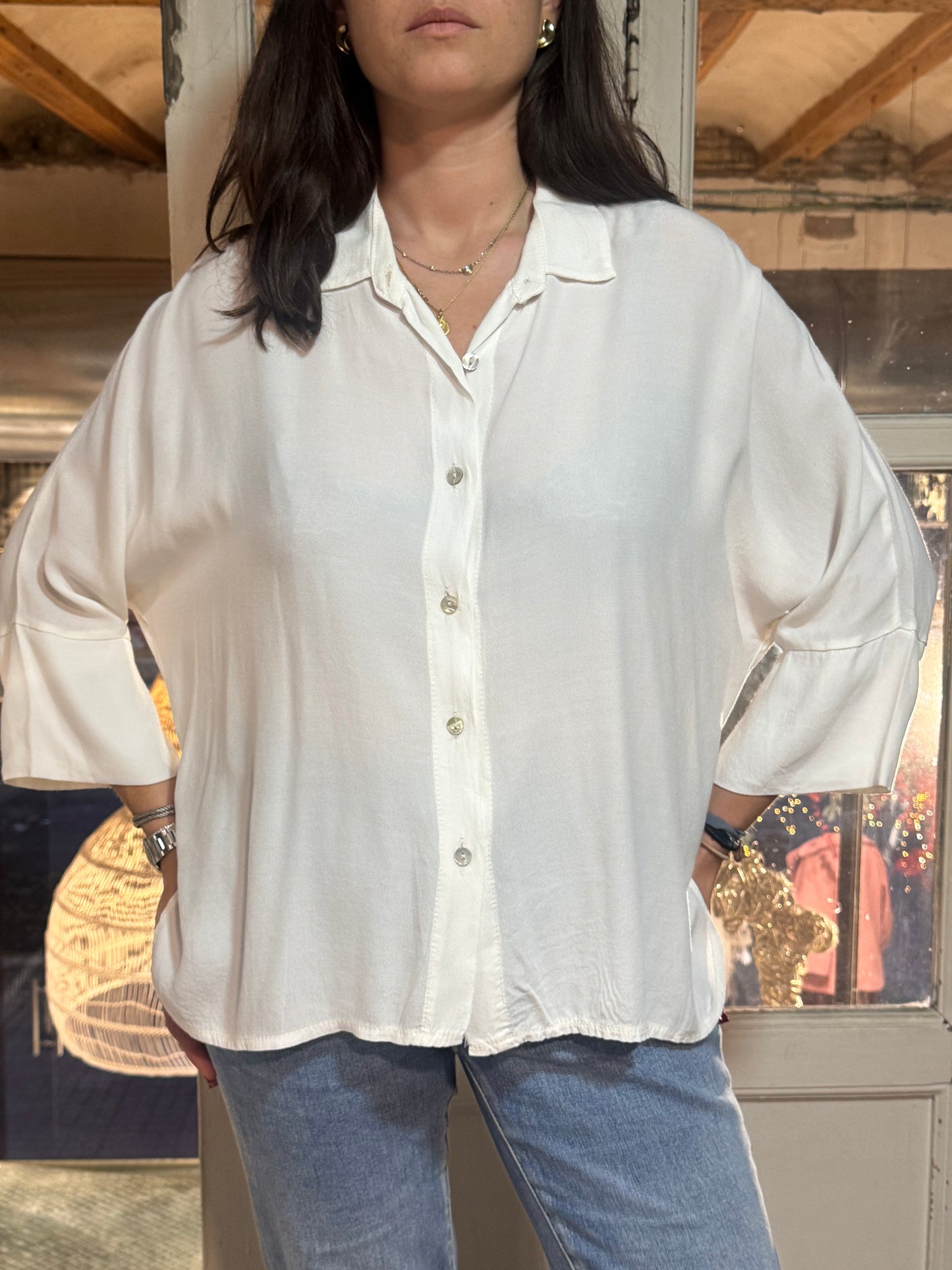 CAMISA SANDRA BLANCA