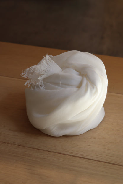 PAÑUELO LISO BLANCO