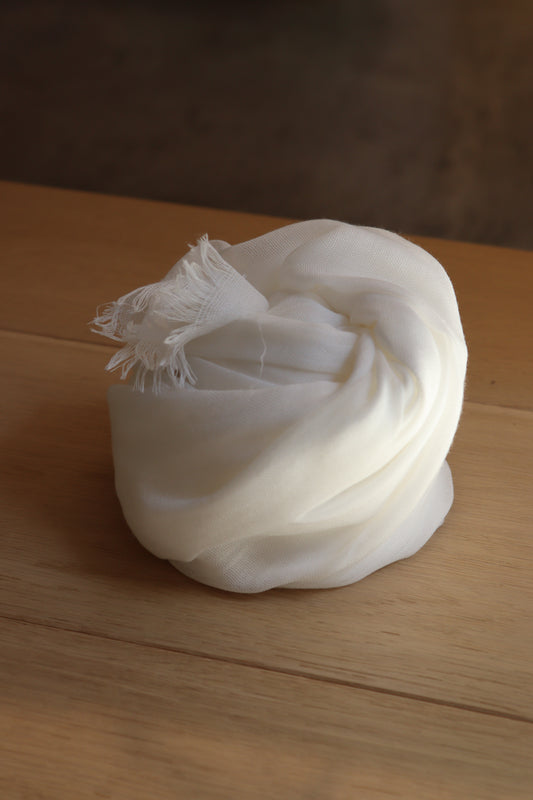 PAÑUELO LISO BLANCO