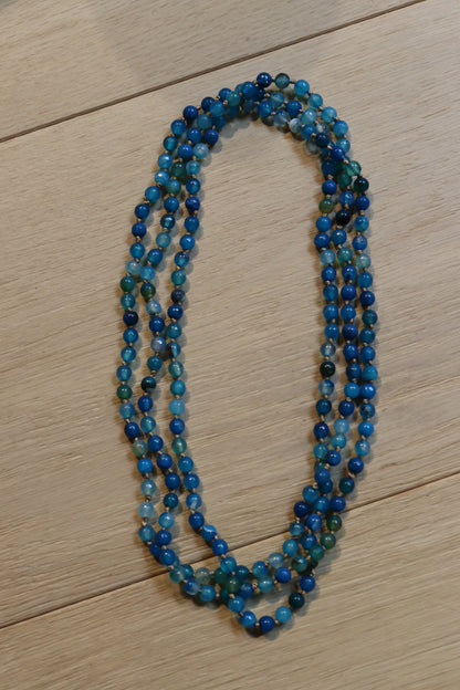 COLLAR LUCIA MINI MULTI AZUL