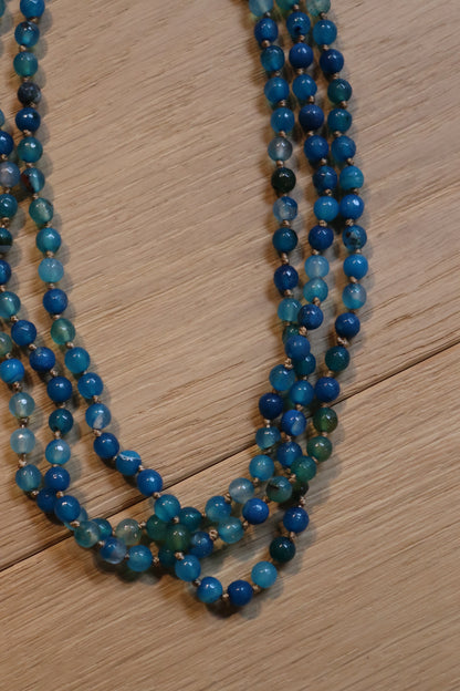 COLLAR LUCIA MINI MULTI AZUL