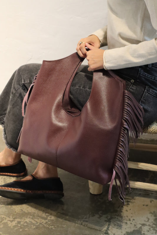 BOLSO SHOPPING BURDEOS