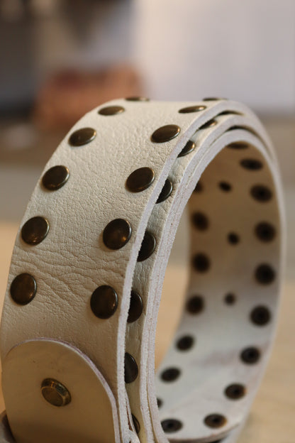 CINTURON MERY BLANCO ROTO