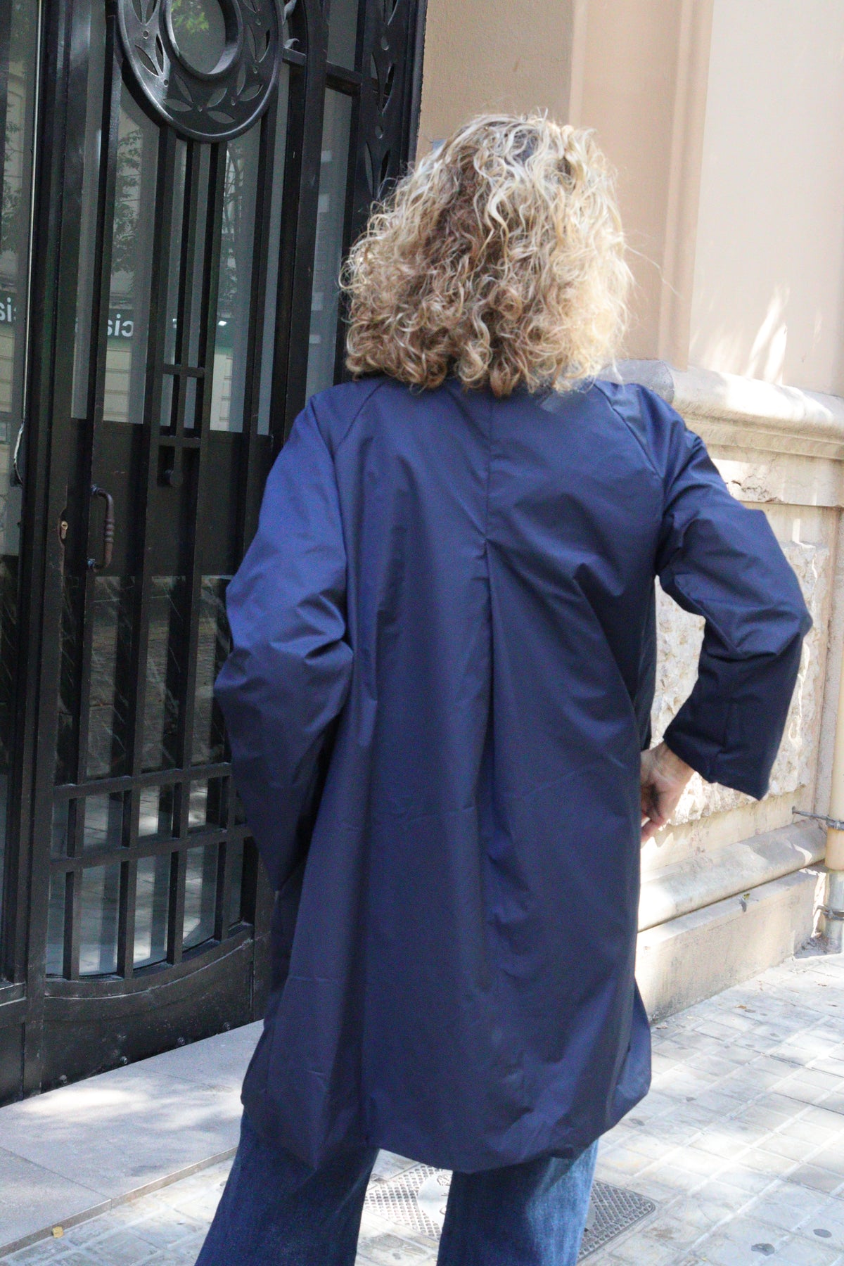 GABARDINA LARGA MARINO