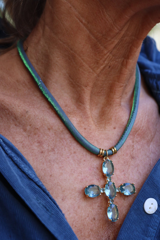 GARGANTILLA LUCIA TURQUESA