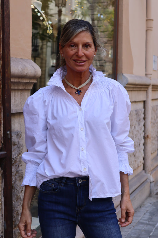 CAMISA ALGODÓN BLANCA