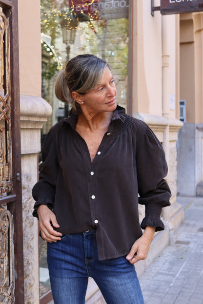 CAMISA PANA CHOCOLATE