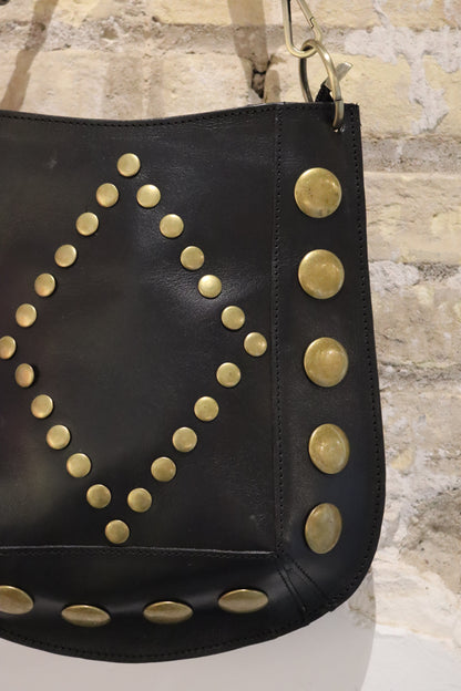 BOLSO TACHAS NEGRO