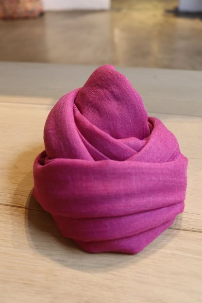 PAÑUELO LISO ROSA FUCSIA