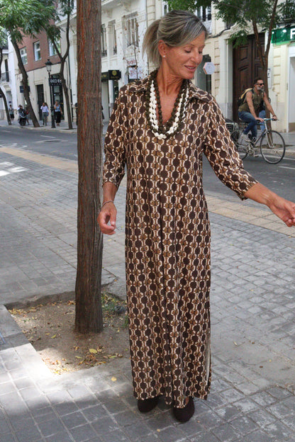 VESTIDO RITA MOSTAZA