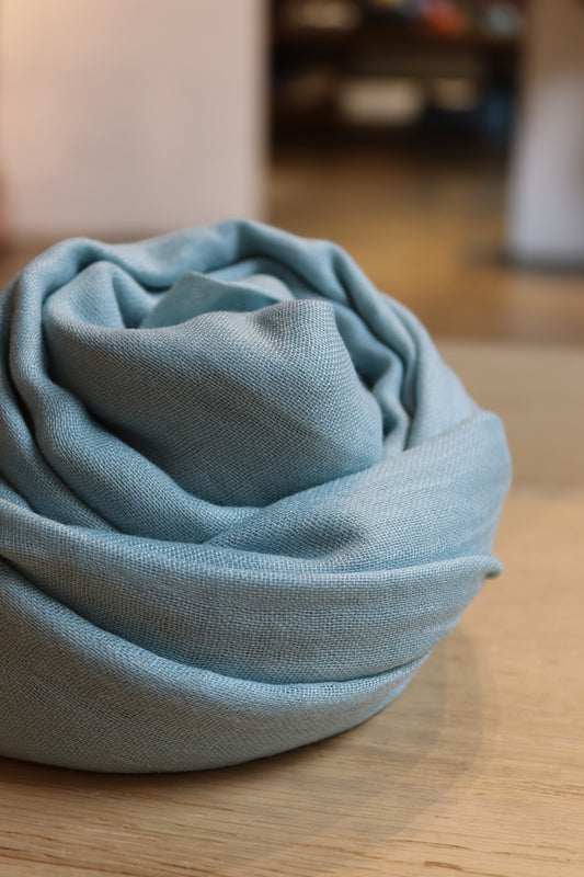 PAÑUELO LISO TURQUESA