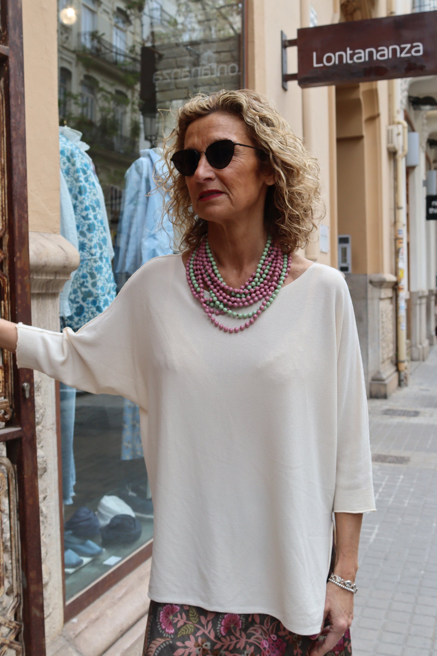 JERSEY ROMA BEIGE CLARO