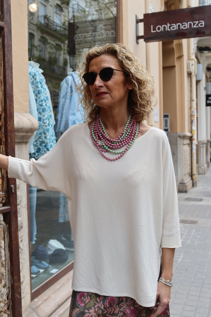 JERSEY ROMA BEIGE CLARO