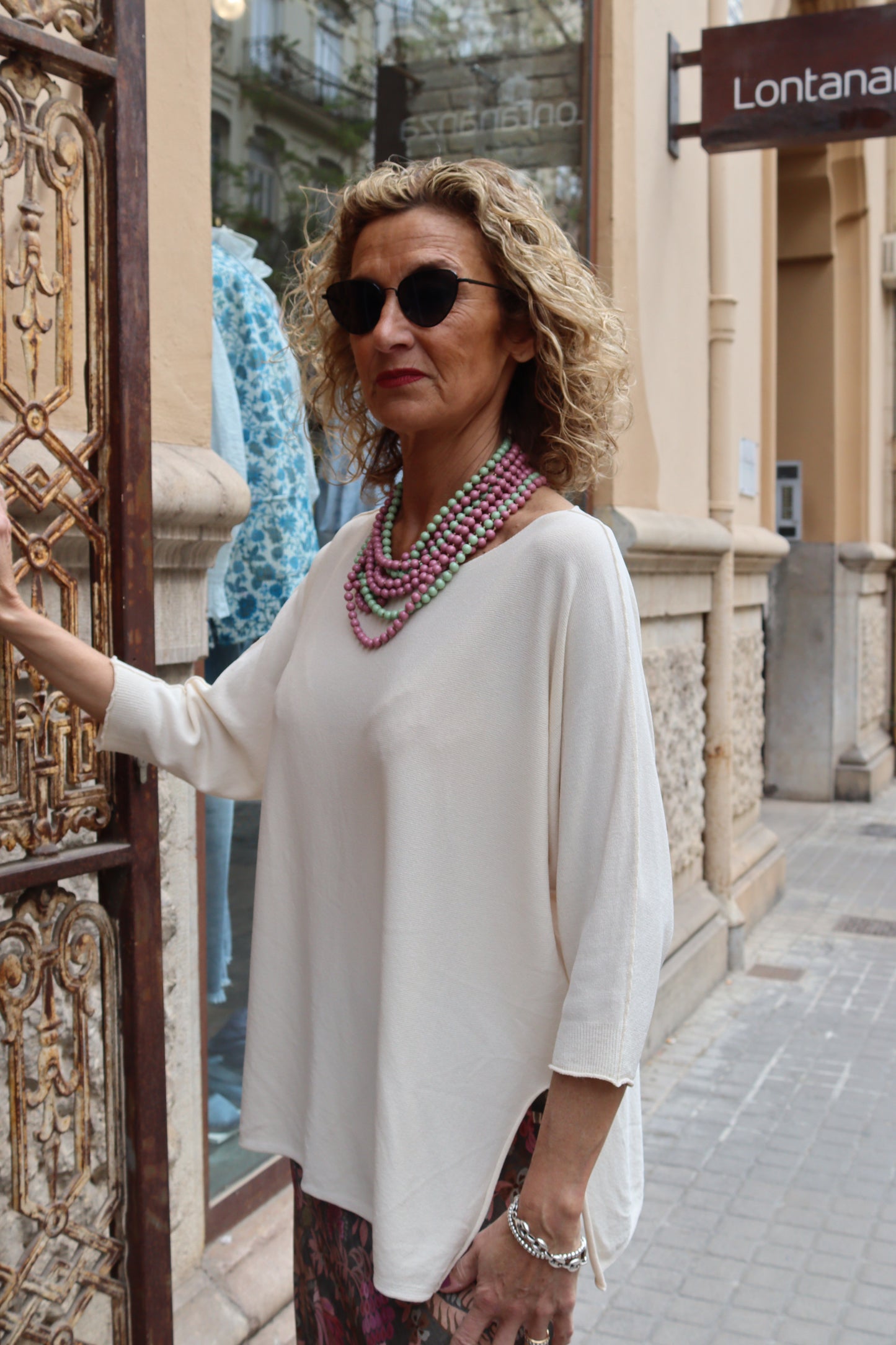 JERSEY ROMA BEIGE CLARO