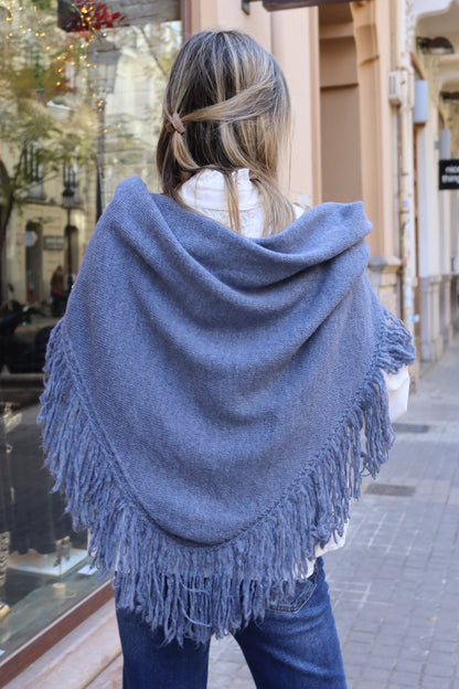 CHAL FLECOS AZUL CLARO
