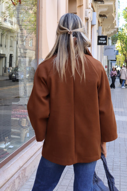 ABRIGO ITALIA TABACO