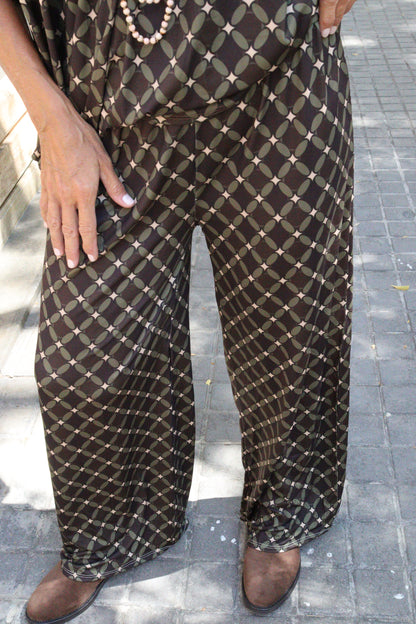 PANTALON OLIVIA RECTO VERDE