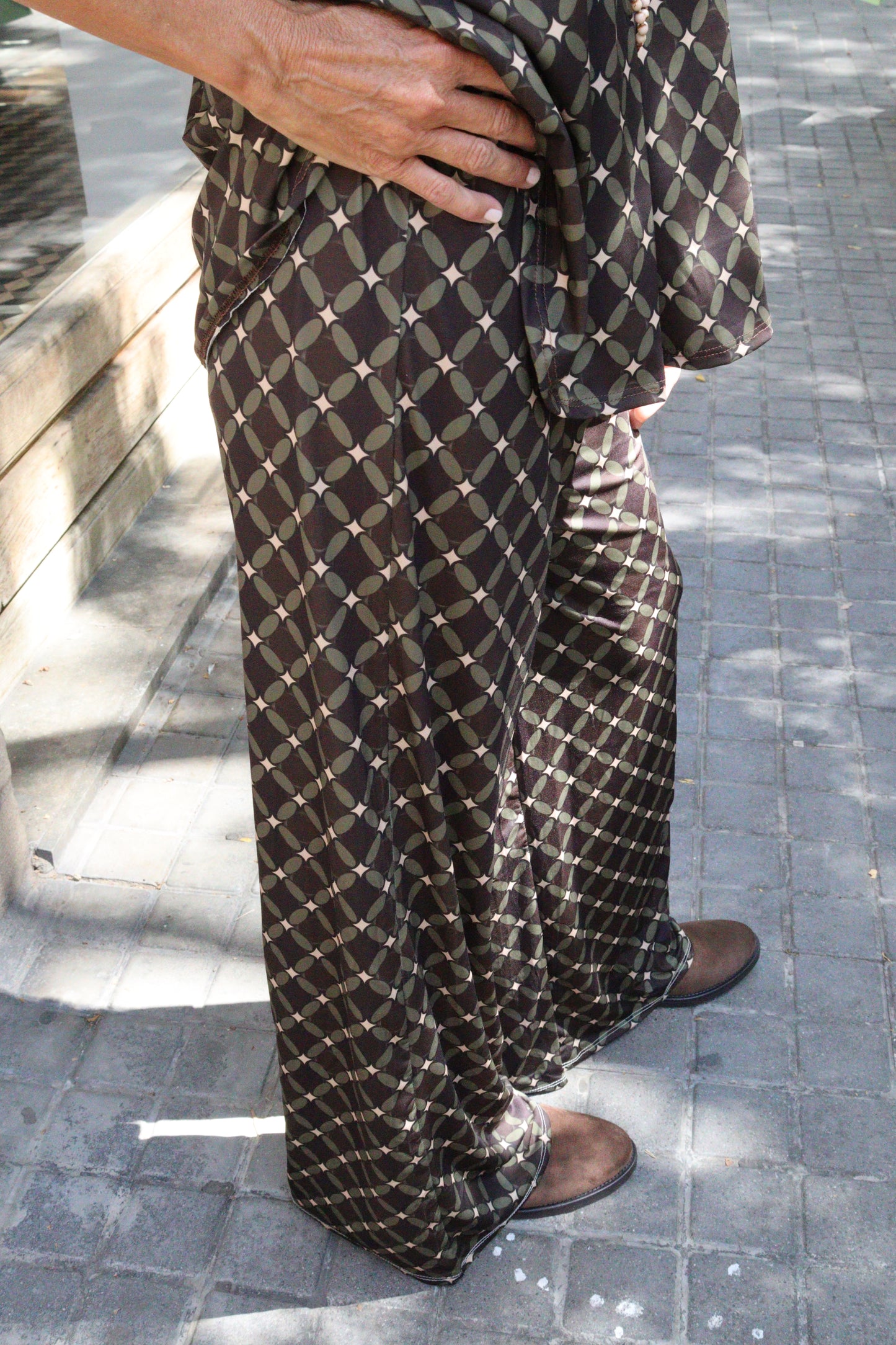 PANTALON OLIVIA RECTO VERDE