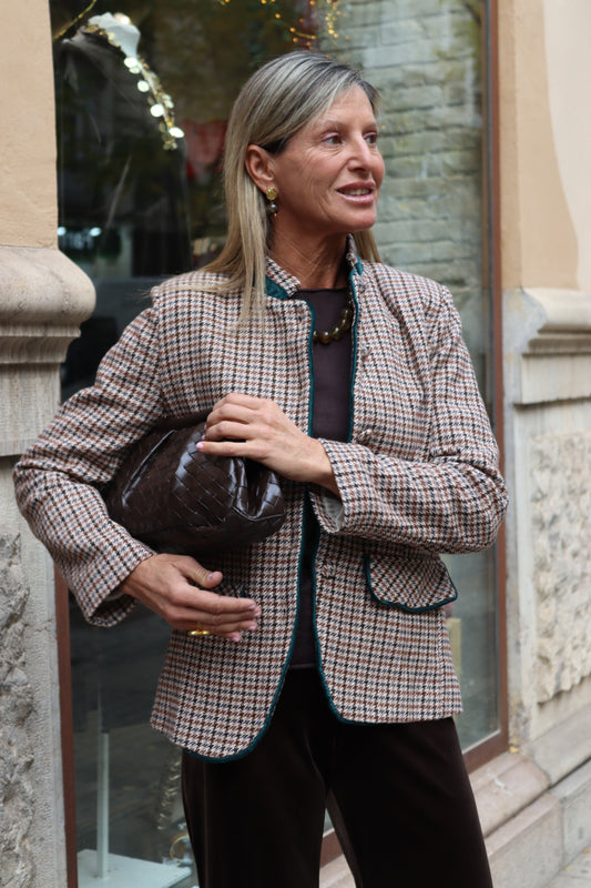 AMERICANA ESCOCESA VERDE