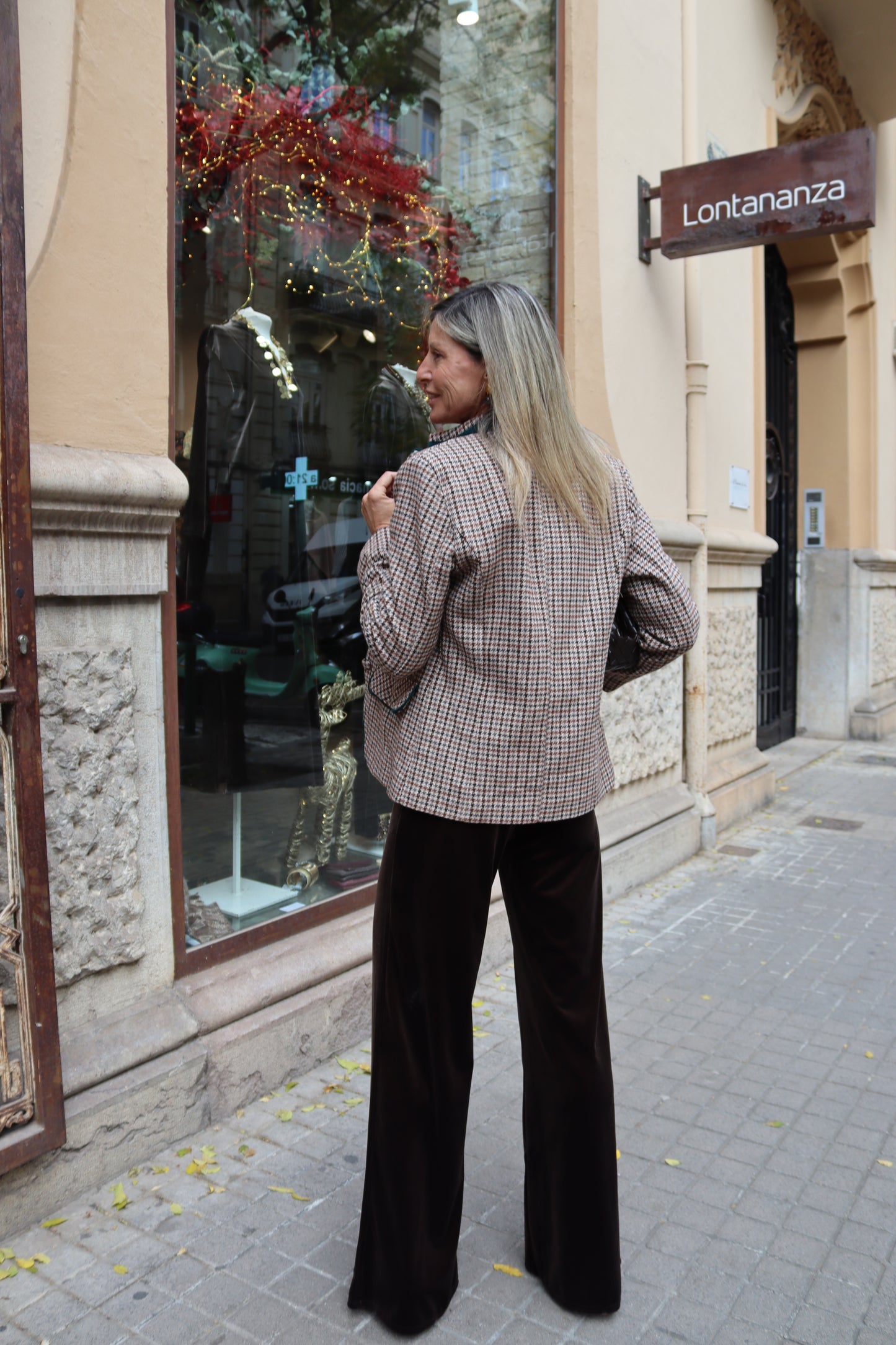 AMERICANA ESCOCESA VERDE