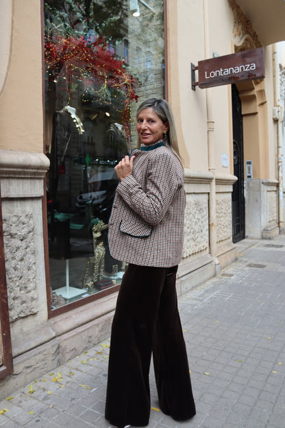 AMERICANA ESCOCESA VERDE