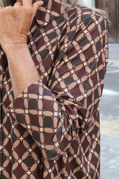 CAMISA OLIVIA VINO