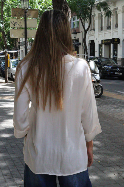 CAMISA MONACO BLANCO ROTO