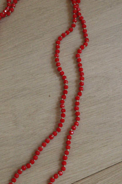 COLLAR MINI ZOE ROJO