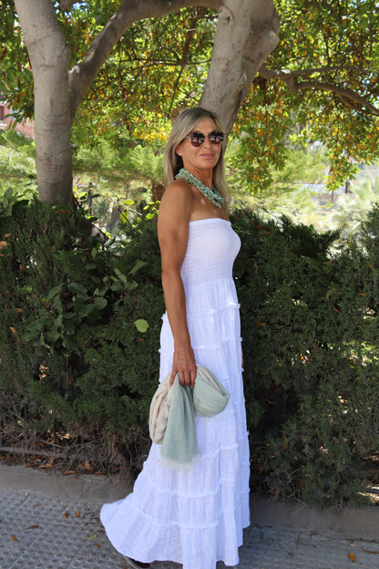 VESTIDO INDIA BLANCO