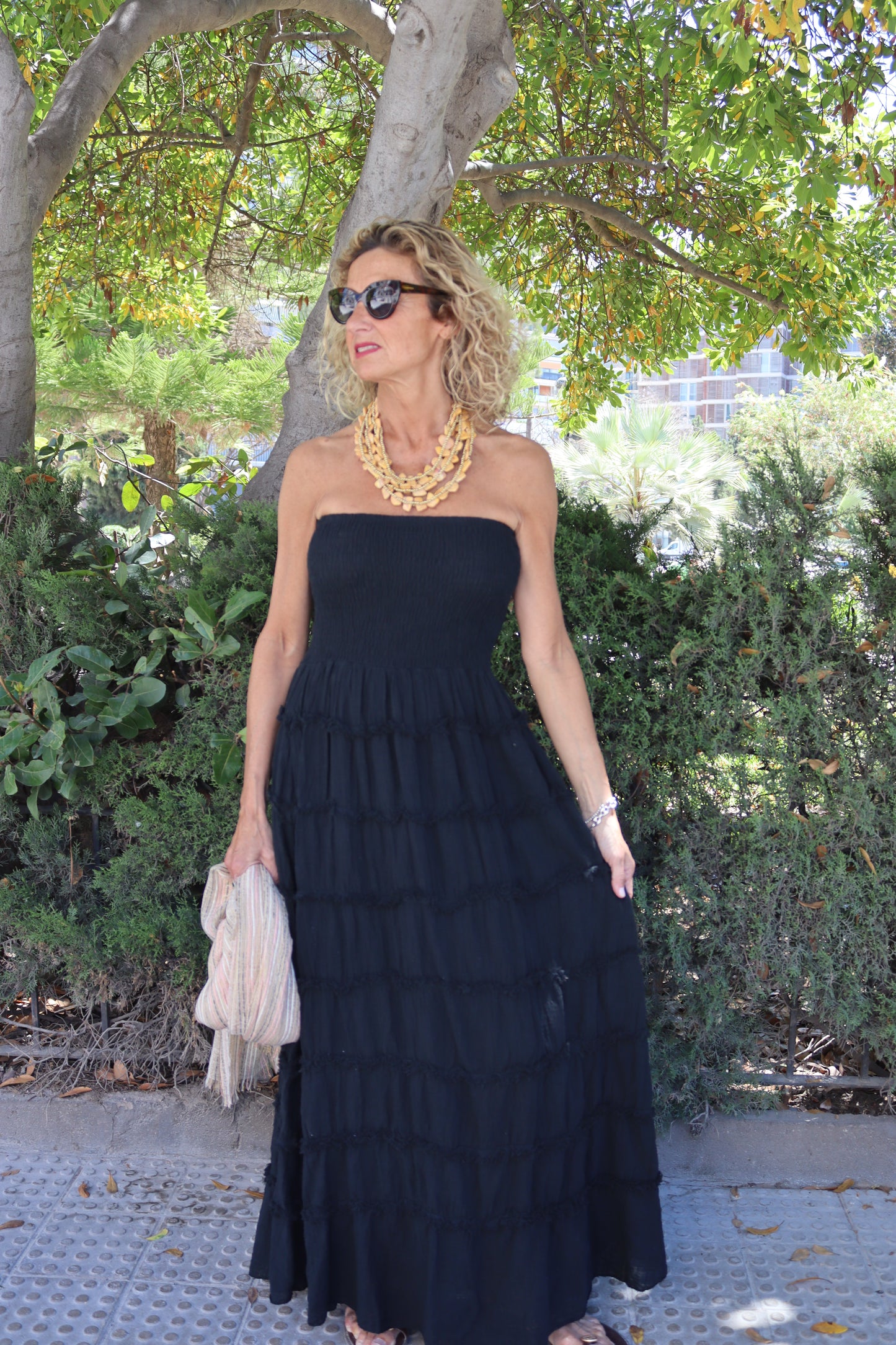 VESTIDO INDIA NEGRO