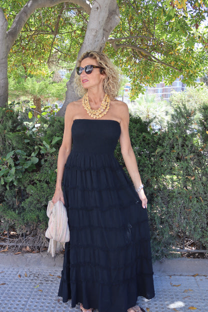 VESTIDO INDIA NEGRO