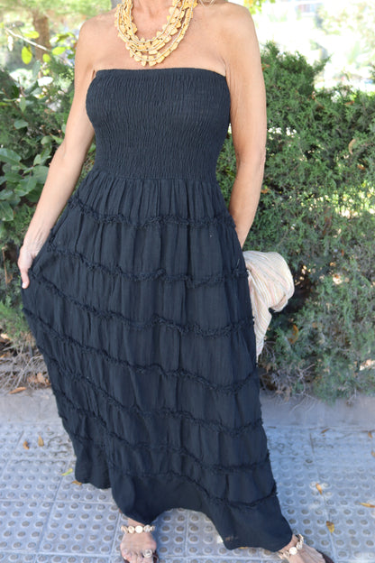 VESTIDO INDIA NEGRO
