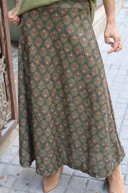 FALDA VIENA PISTACHO