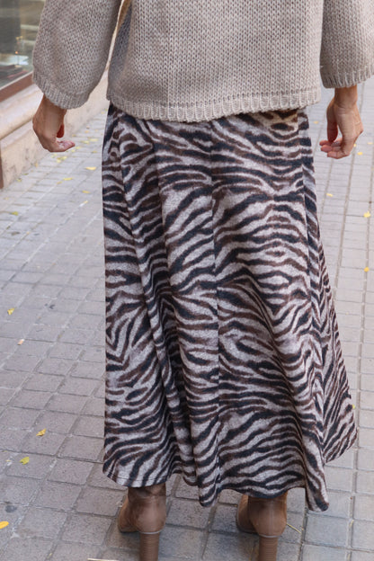 FALDA ANIMAL PRINT