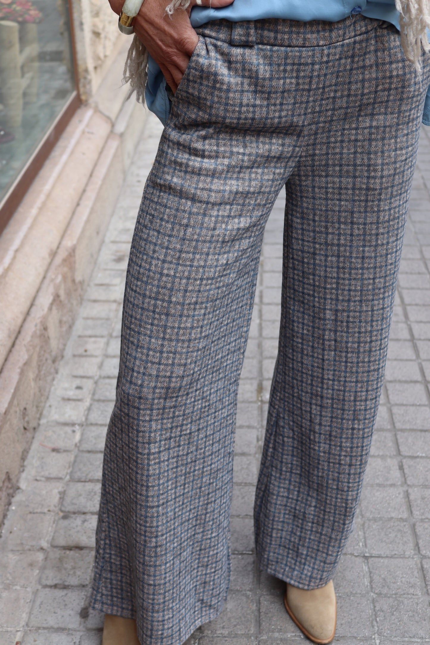 PANTALON CARMEN AZUL