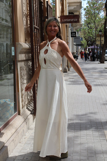 VESTIDO CAROLA CRUDO