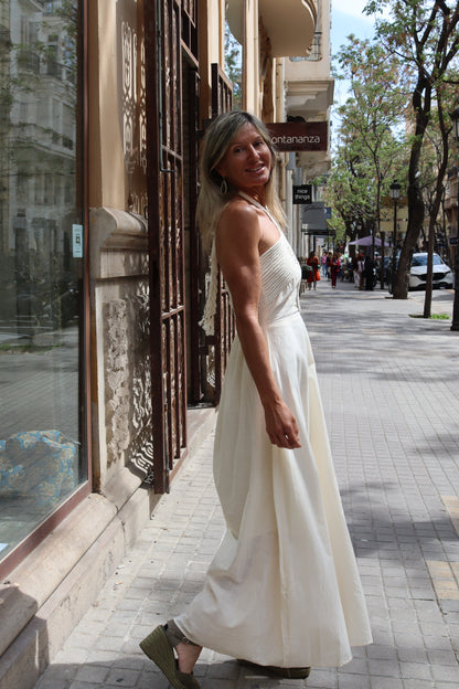 VESTIDO CAROLA CRUDO