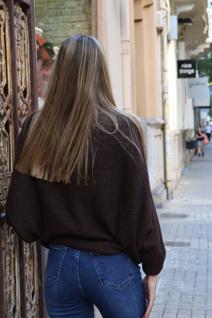 JERSEY CLAUDIA CHOCOLATE