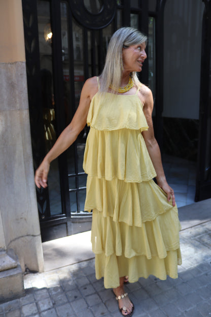 VESTIDO ELENA AMARILLO