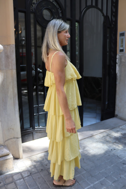 VESTIDO ELENA AMARILLO