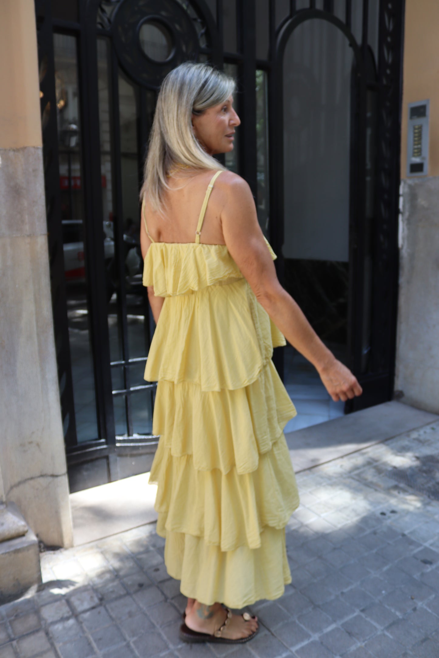 VESTIDO ELENA AMARILLO